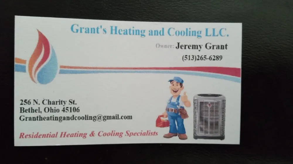 Slide of Grant’s Heating And Cooling