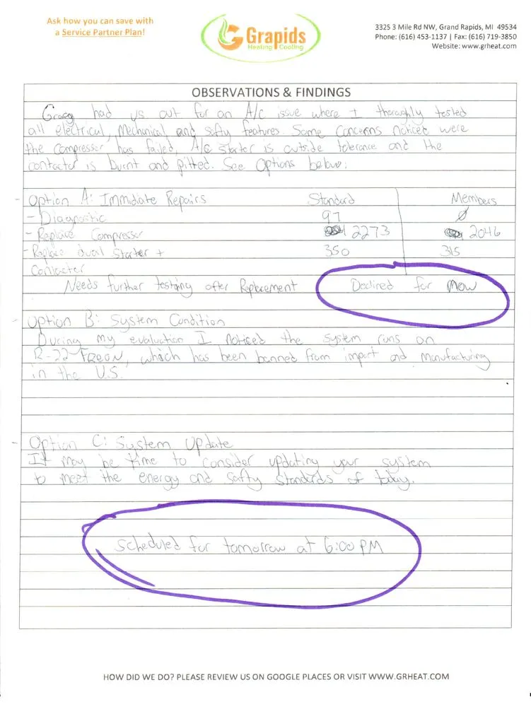 Slide of Grapids Home Services