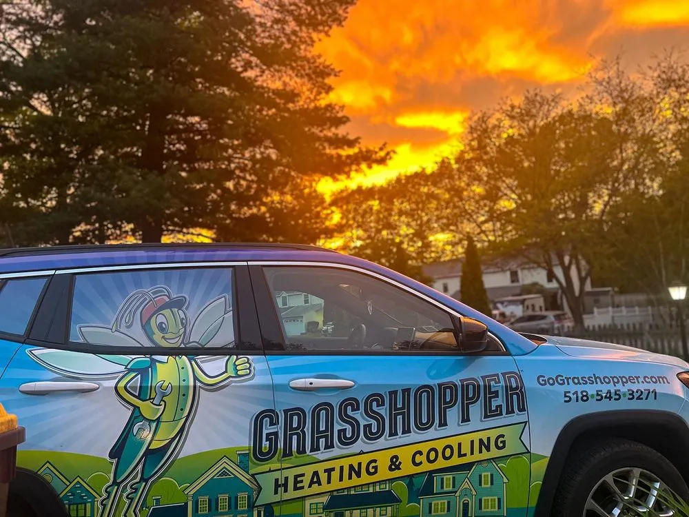 Slide of Grasshopper Heating and Cooling