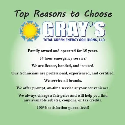 Slide of Gray's Total Green Energy Solutions