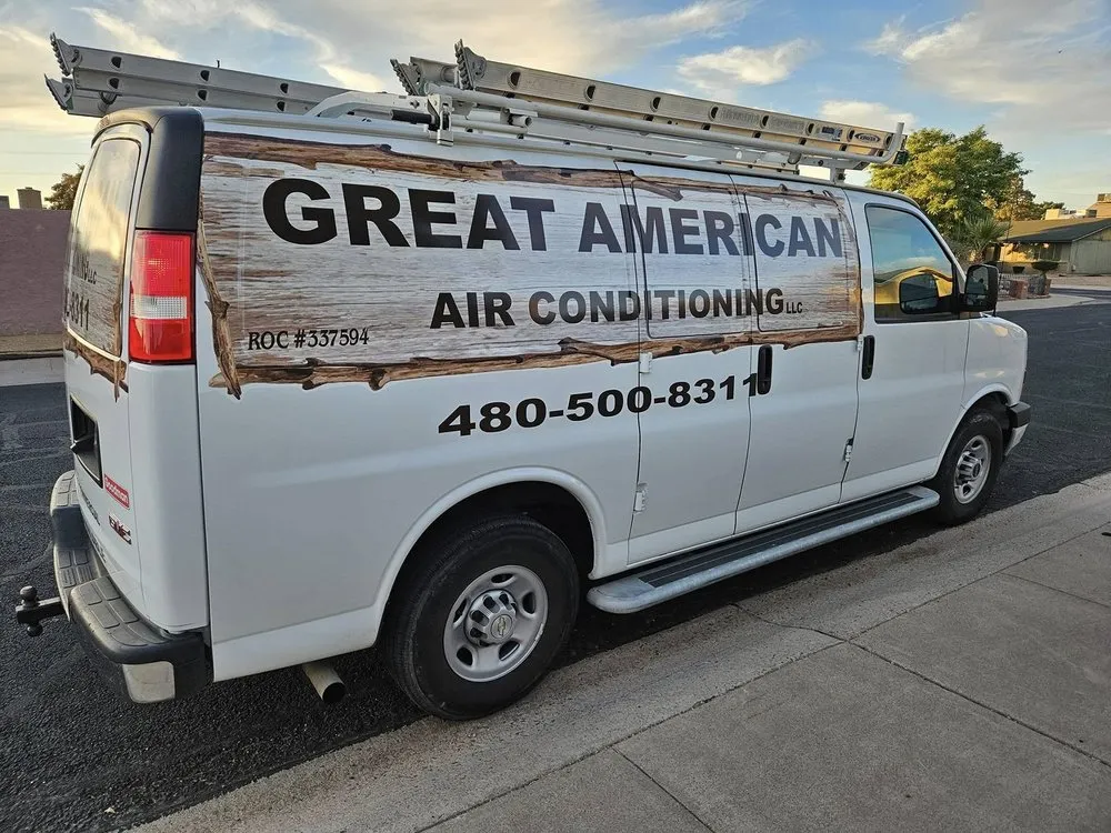 Slide of Great American Air Conditioning