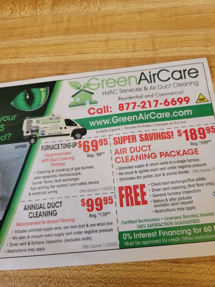 Slide of Green Air Care