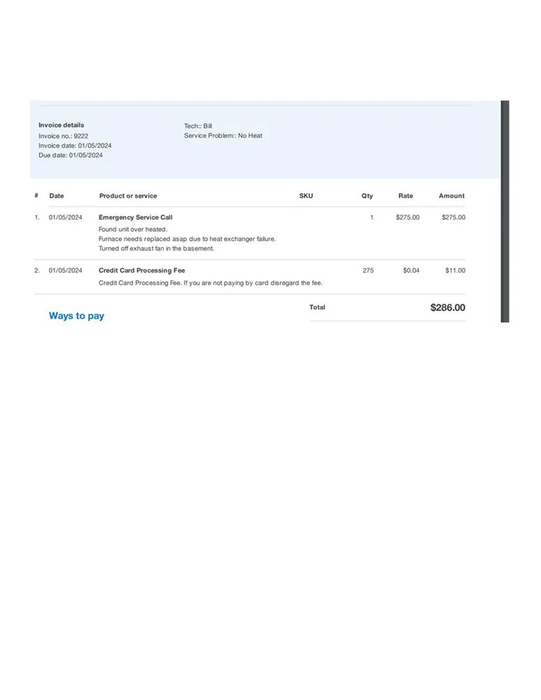 Slide of Green and Sons