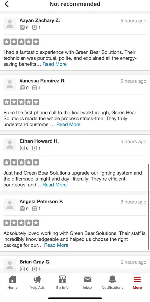 Slide of Green Bear Solutions