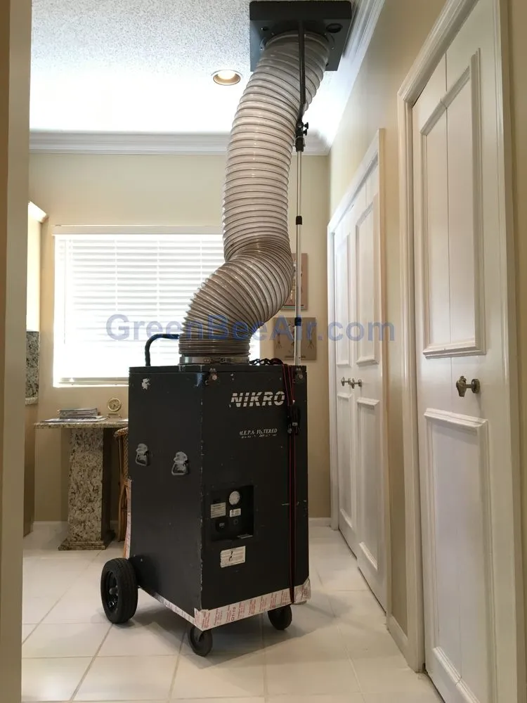 Slide of Green Bee Air