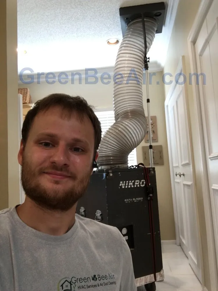 Slide of Green Bee Air