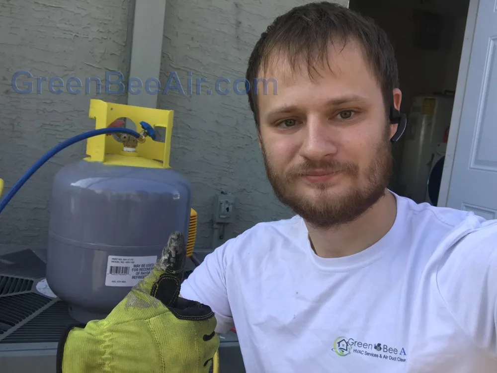 Slide of Green Bee Air