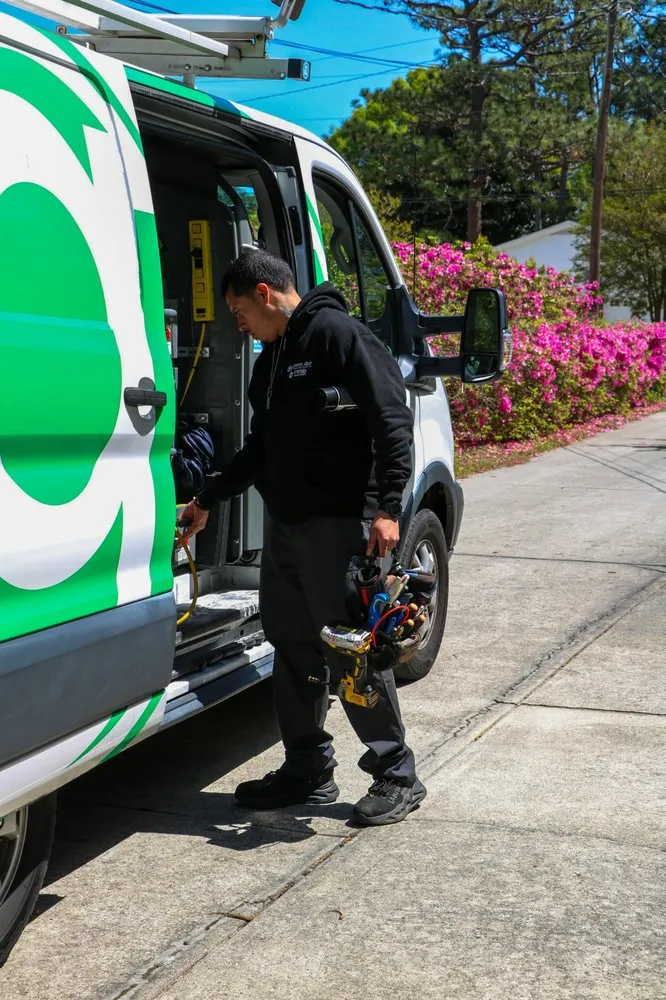 Slide of Green Dot Heating & Air