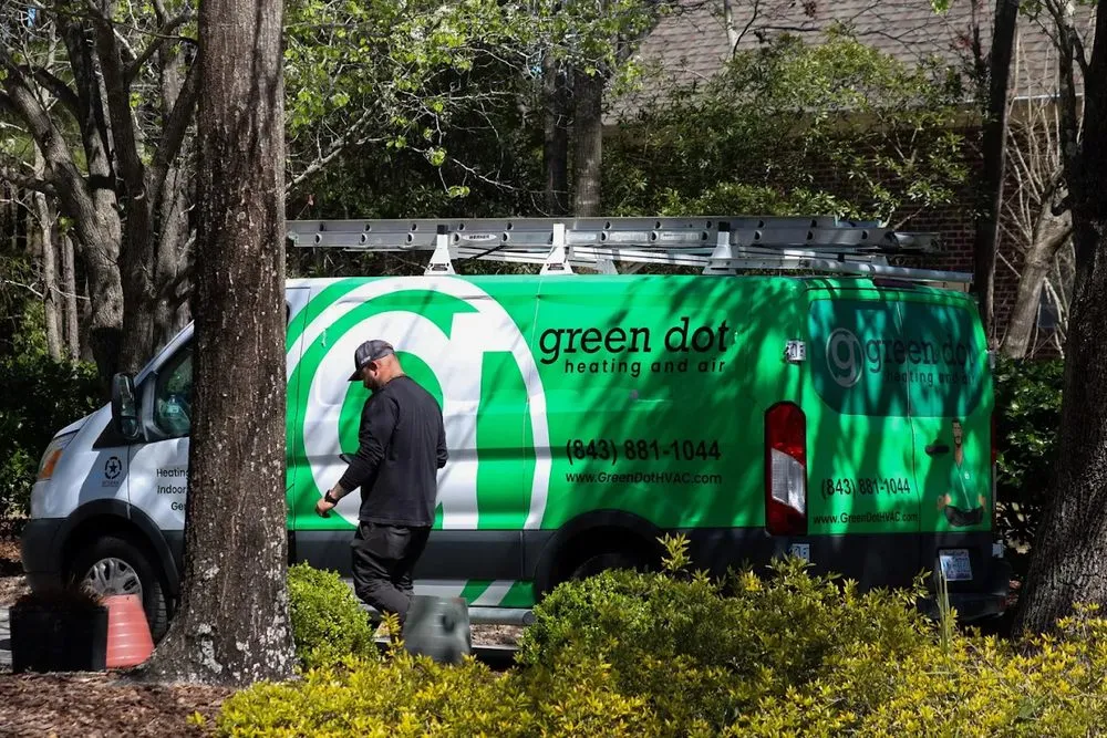 Slide of Green Dot Heating & Air