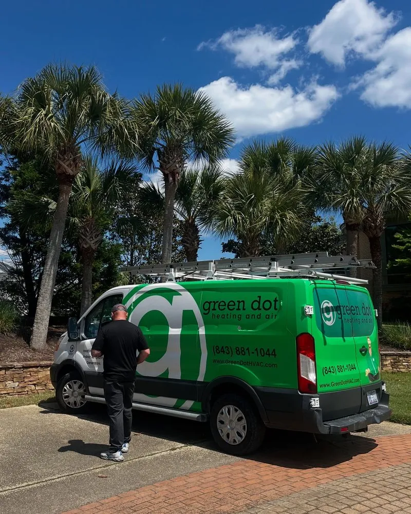 Slide of Green Dot Heating & Air