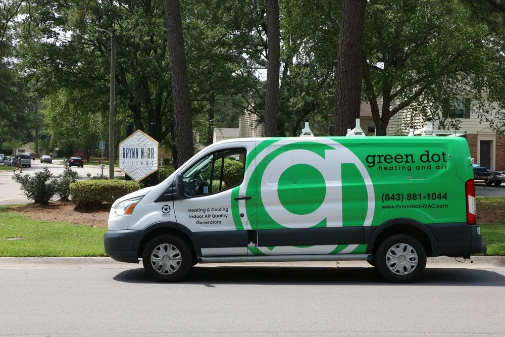 Slide of Green Dot Heating & Air