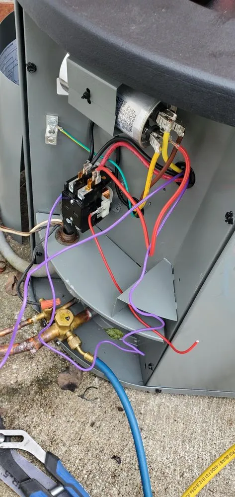 Slide of Green Grass Heating and Cooling