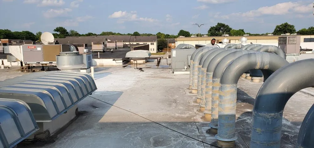 Slide of Green Grass Heating and Cooling