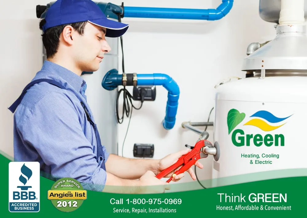 Slide of Green Heating, Cooling & Electric