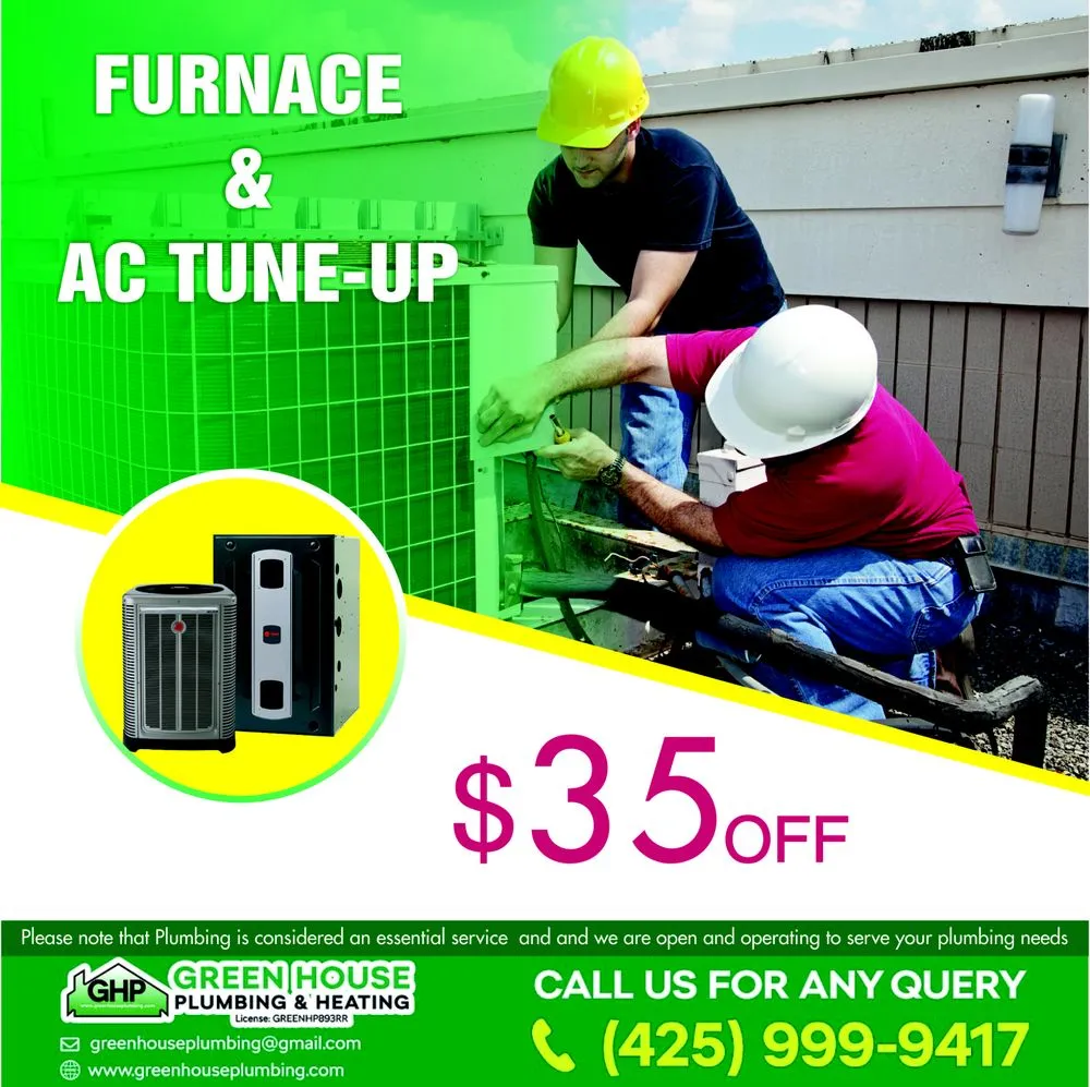 Slide of Green House Plumbing and Heating