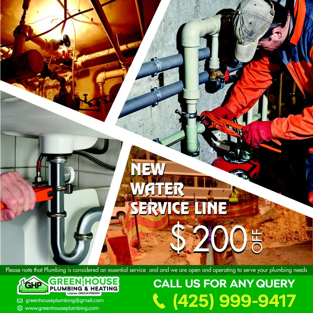 Slide of Green House Plumbing and Heating