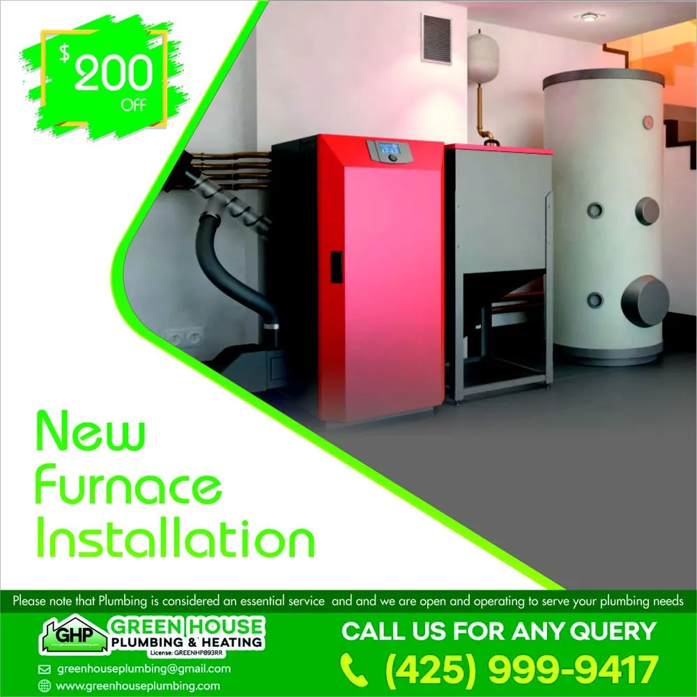 Slide of Green House Plumbing and Heating