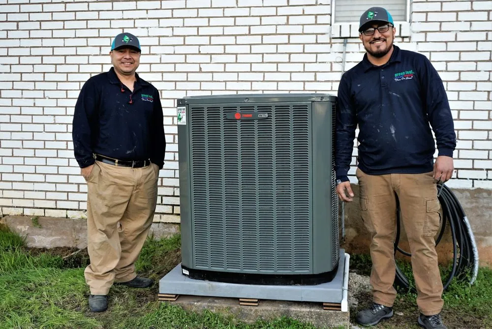 Slide of Green Leaf AC, Heating, and Plumbing