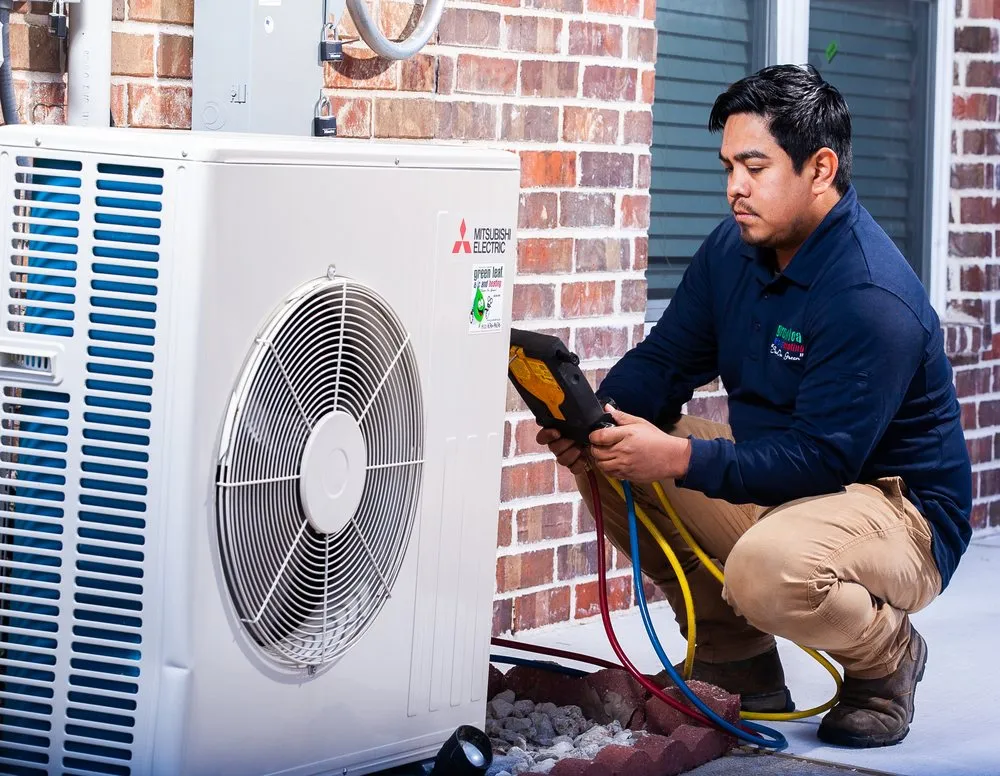 Slide of Green Leaf AC, Heating, and Plumbing