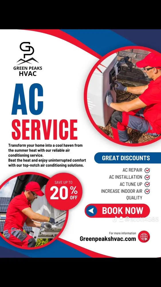 Slide of Green Peaks HVAC