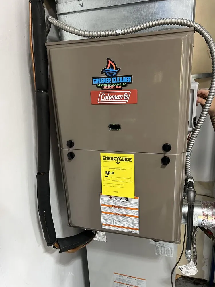 Slide of Greener Cleaner Heating & Air