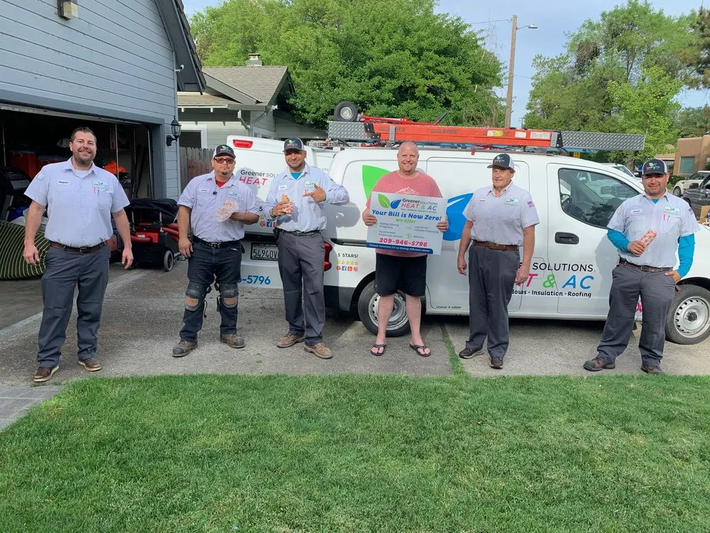 Slide of Greener Solutions Heating & A/C