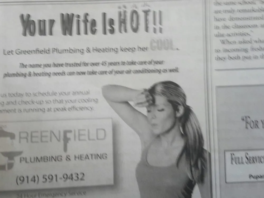 Slide of Greenfield Plumbing & Heating
