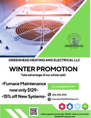 Greenhead Heating And Electrical Logo