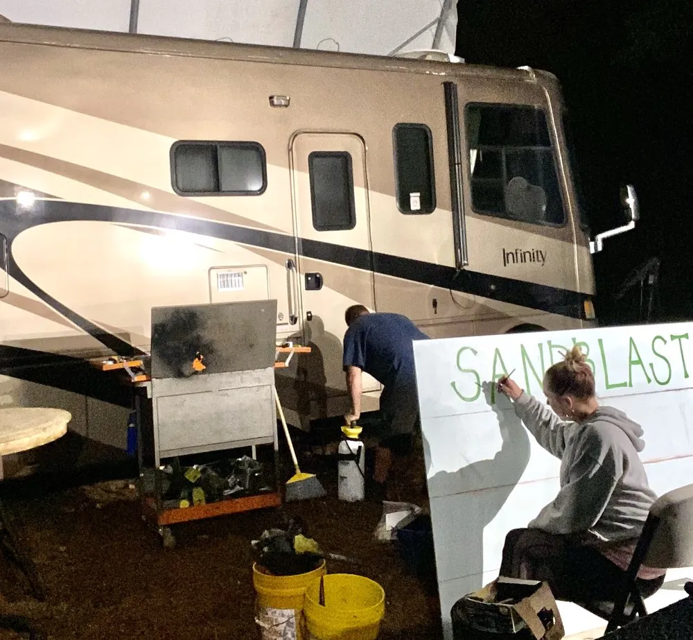 Slide of GreenLife Mobile Blasting & RV Repairs