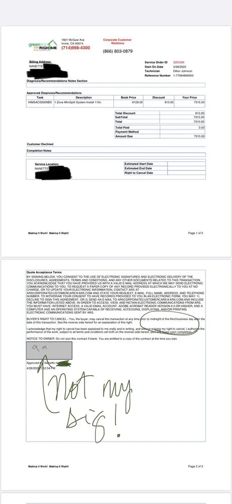 Slide of Greenstar Home Services / RighTime Home Services