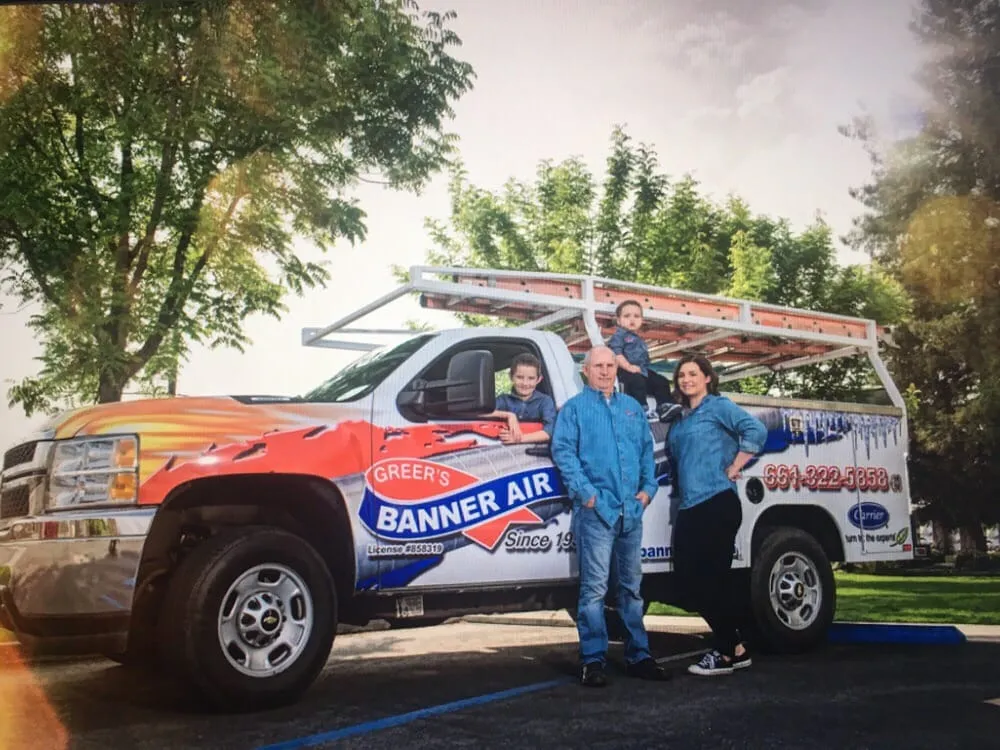 Slide of Greer's Banner Air
