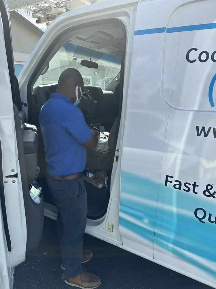 Slide of Greg's Air Solutions