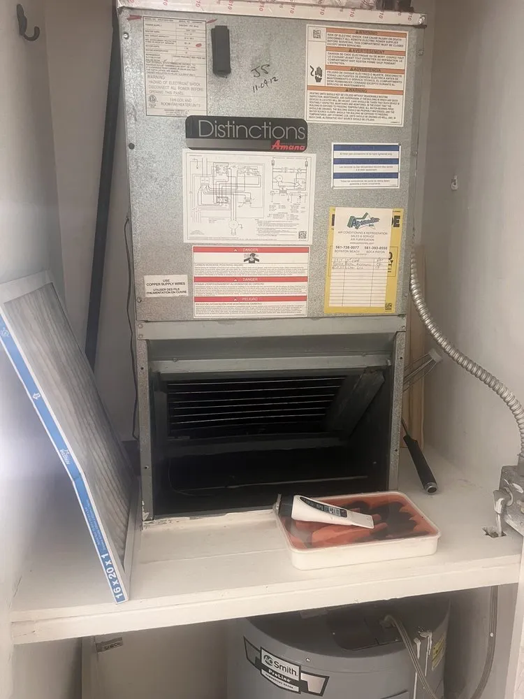 Slide of Greg's Air Solutions