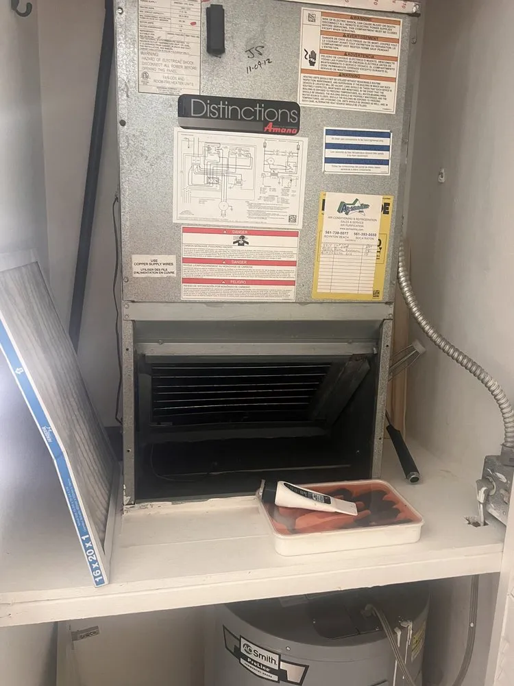 Slide of Greg's Air Solutions