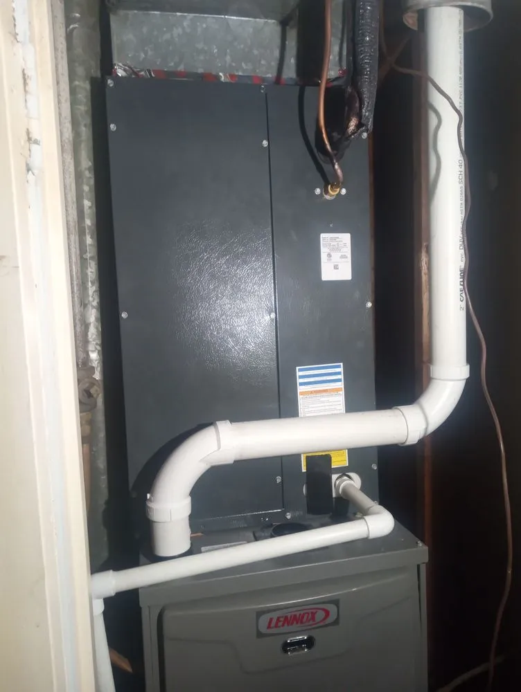 Slide of Grissom Heating and Cooling