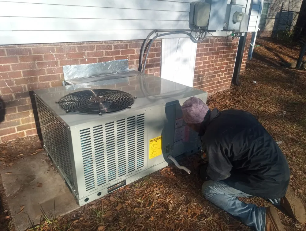 Slide of Grissom Heating and Cooling