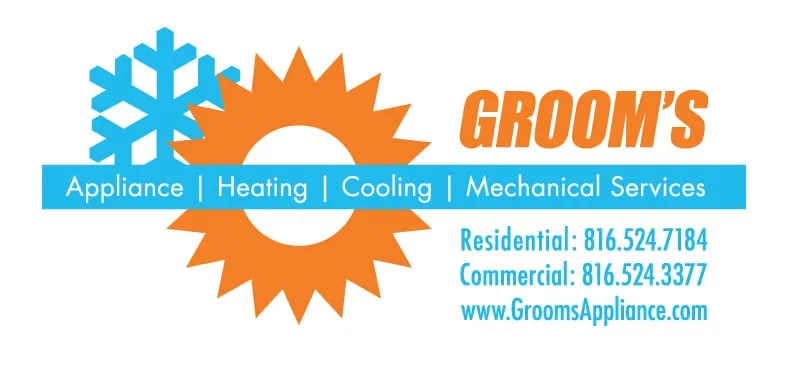 Slide of Groom's Appliance Heating and Cooling