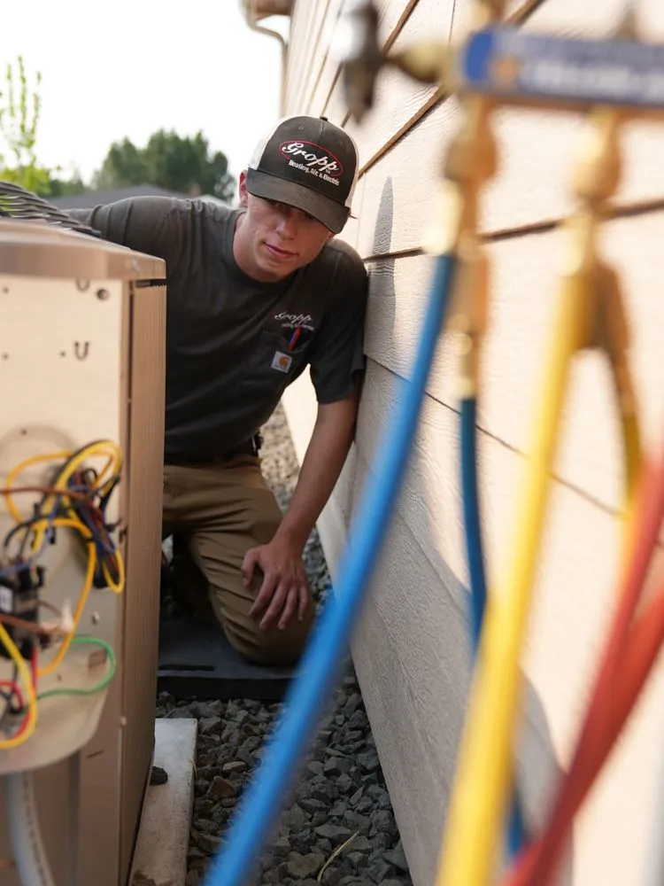 Slide of Gropp Heating Air & Electric