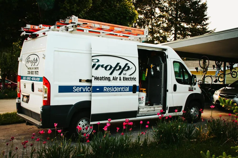 Slide of Gropp Heating Air & Electric