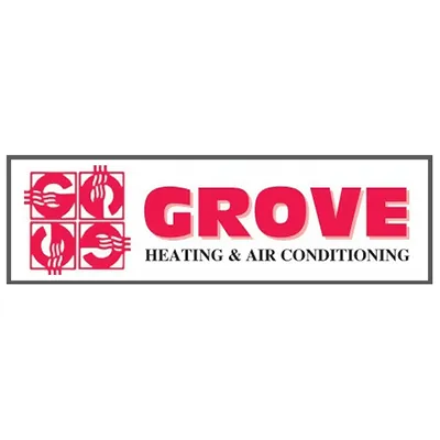Grove Heating & Air Conditioning Logo