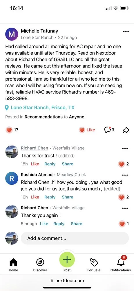 Slide of Gsail Air-condition and Heating