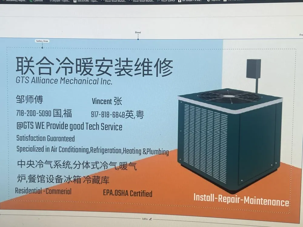 Slide of GTS Alliance Mechanical Inc.