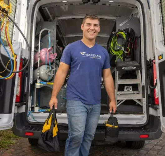 Slide of Guardian Heating and Air