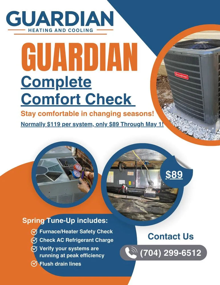Slide of Guardian Heating and Cooling