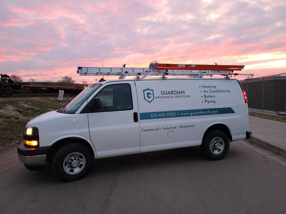 Slide of Guardian Mechanical Service