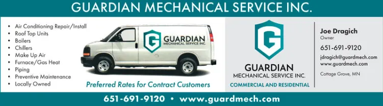 Slide of Guardian Mechanical Service