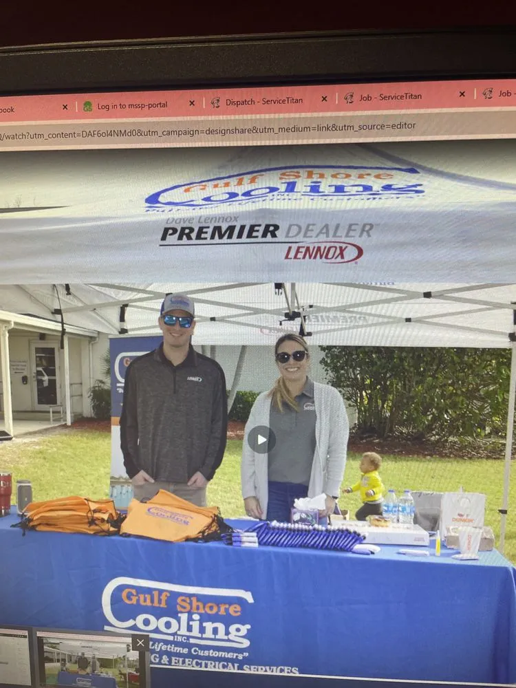 Slide of Gulf Shore Cooling