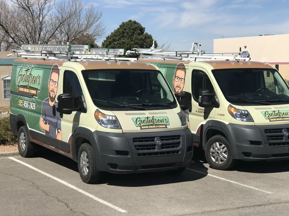 Slide of Gustafson’s Heating, Cooling & Plumbing