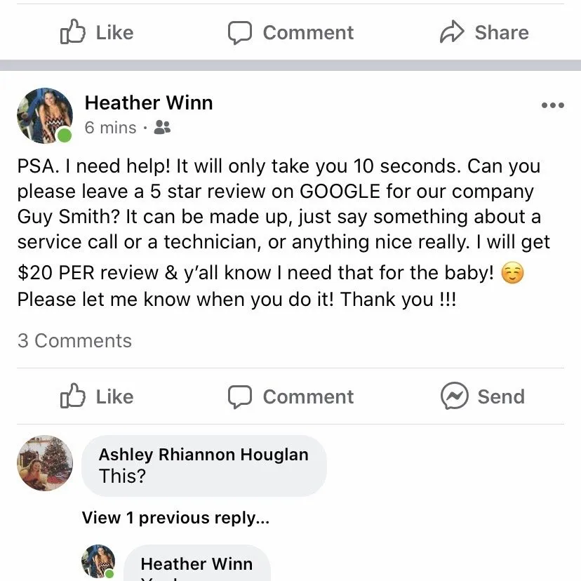 Slide of Guy Smith Heating & Cooling