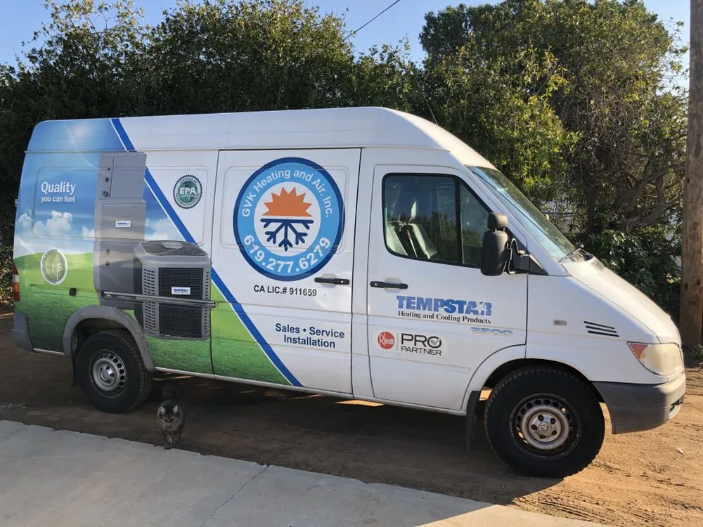 Slide of GVK Heating & Air